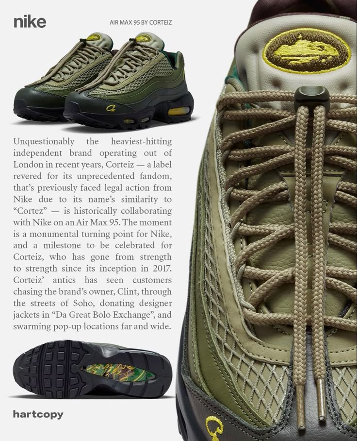 Nike Air Max 95 SP Corteiz Sequoia